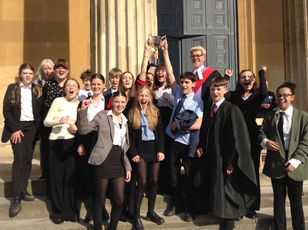 On Saturday, this year's mock trial team travelled to Worcester Magistrates' Court to compete in the local heat of the national mock trial competition. The whole team performed brilliantly. The flawless performance of team member earned us the winners trophy for another year!