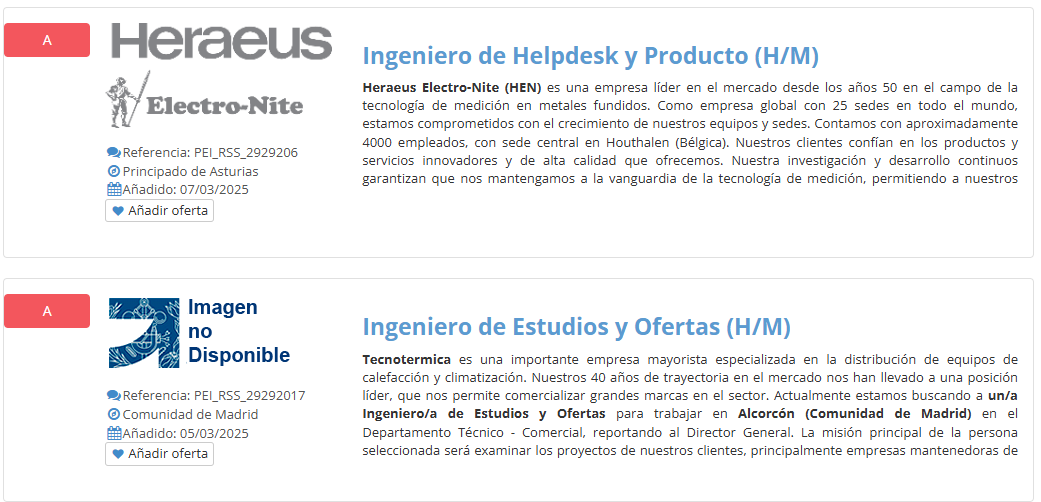 ⚠️¡NUEVAS OFERTAS DE EMPLEO DISPONIBLES!⚠️

👉🏻Aquí os dejamos más de una oferta de trabajo de calidad.
✨¡No pierdas la oportunidad de apuntarte a las mejores ofertas!

📌proempleoingenieros.es

#Empleoparaingenieros
#buscoempleo
#empleo
#OportunidadLaboral