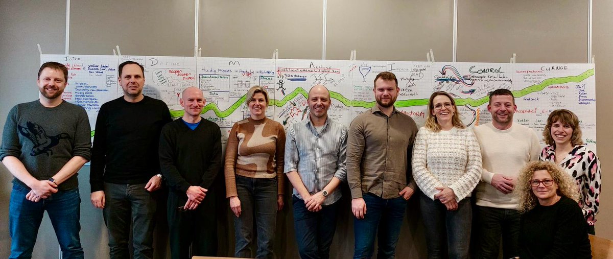 LeanSixSigmaGro's tweet photo. 🎉 Gefeliciteerd Green Belt-deelnemers in Breda! 🏆 Jullie hebben hard gewerkt en zijn klaar om processen te verbeteren en impact te maken! 🚀

Ook willen starten met Lean? Ontdenk onze trainingen➡️ https://t.co/vy9mkrtFI0 https://t.co/MgbDpzXr3N
