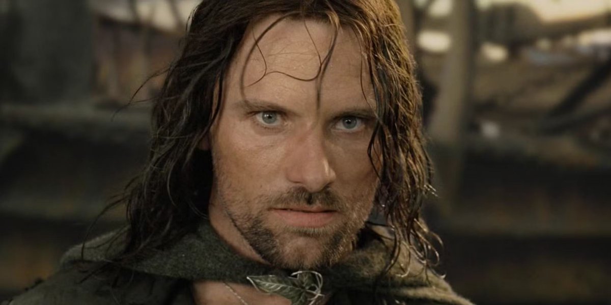 Hilo comparando los personajes de las dos adaptaciones de El Señor de los Anillos: la de Bakshi de 1978 y la trilogía de Peter Jackson. 

 1. Aragorn