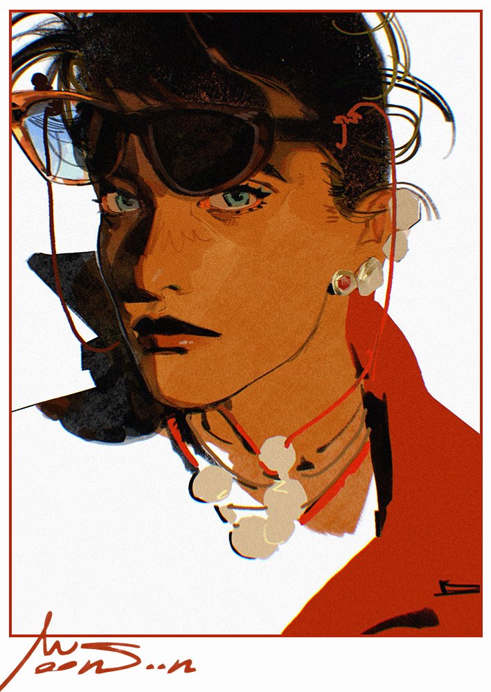 ParyerX's tweet image. 速涂练习  杂志照片