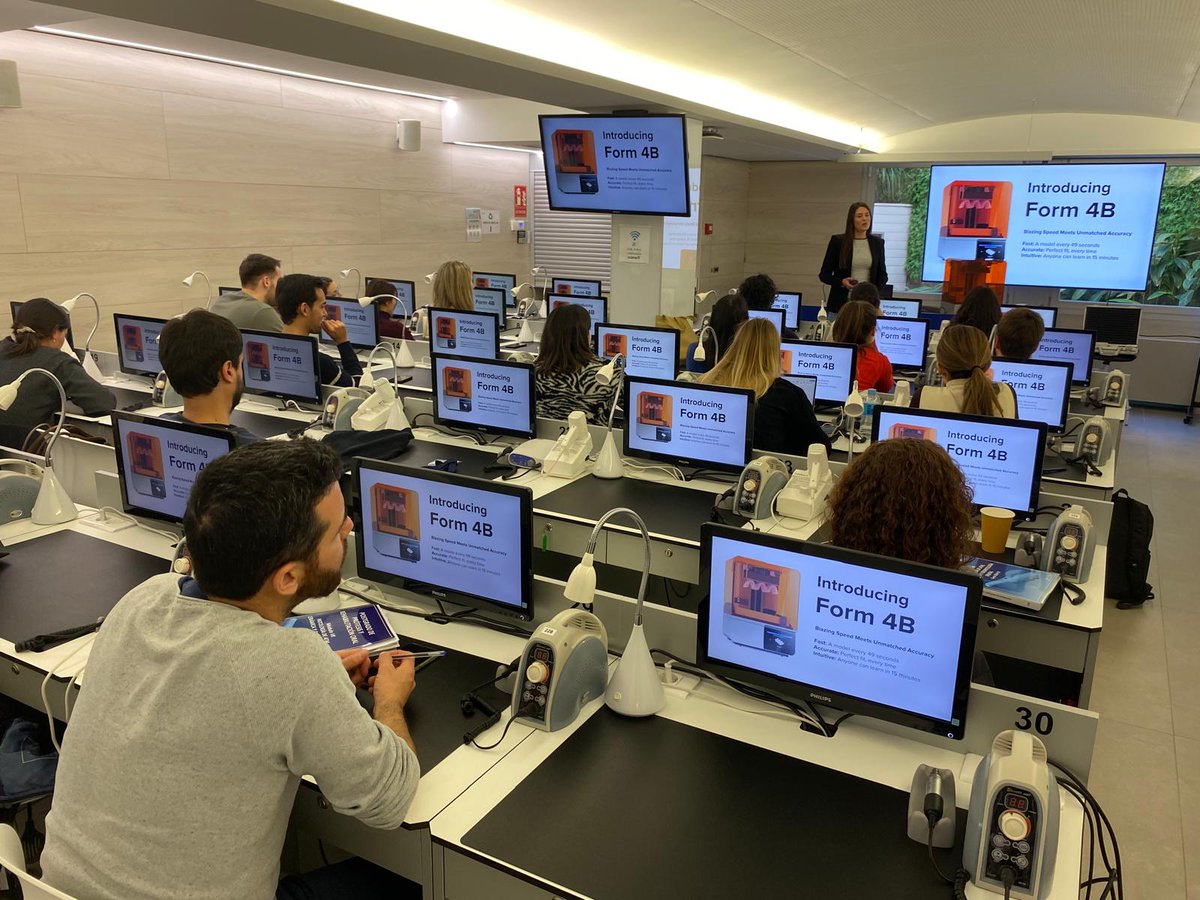 Solidperfil3d's tweet image. 🦷 Ayer participamos en el séptimo módulo del Postgrado de Prótesis y Rehabilitación Oral de @SCOE junto al Dr. Ernest Mallat, colaborando con @Avinent y explorando las últimas innovaciones en odontología digital.

🚀 Con la impresora #Form4B, #Cure y #Wash2ªGen de @Formlabs.