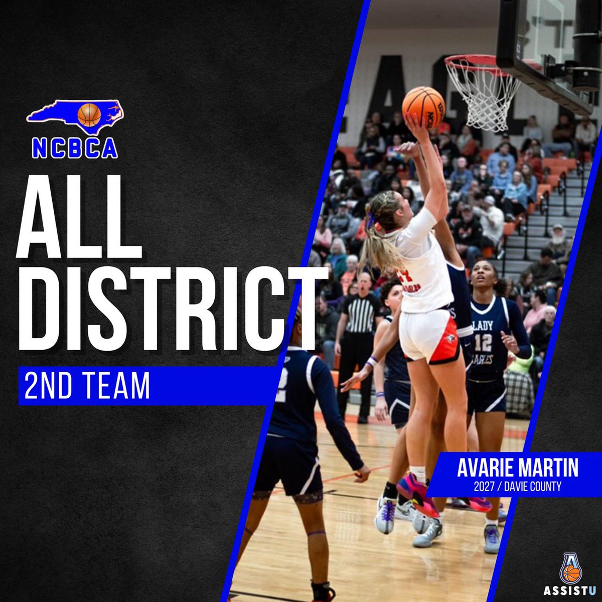 So so blessed to be selected for all district! 

<a href="/Assist_U_/">AssistU Recruiting</a> <a href="/DCHSWBB/">DCHS War Eagles WBB</a> <a href="/CoachLAdams/">Lindsey Adams</a> <a href="/coachkent02/">#alwaysinthegym</a> <a href="/Teamkma24/">Team KMA</a> <a href="/The_NCBCA/">NCBCA</a>