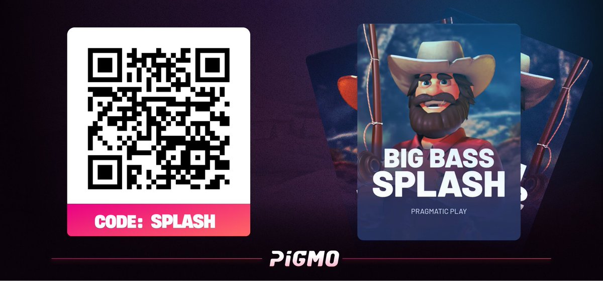 350 FS - Scan the QR Code👇 Code: SPLASH

RT and Reply with your pigmo username for a chance to win $100 a tip