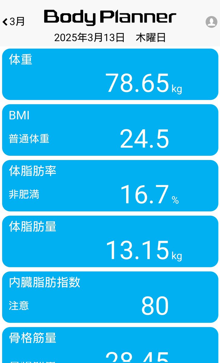 健康診断までに75kg目標だったけど無理みたい🥲明日までに間に合わない🐖
せめてコレステロール下がってますように🙇
トマトジュース
アマニ油
納豆は毎日摂取してる🫠