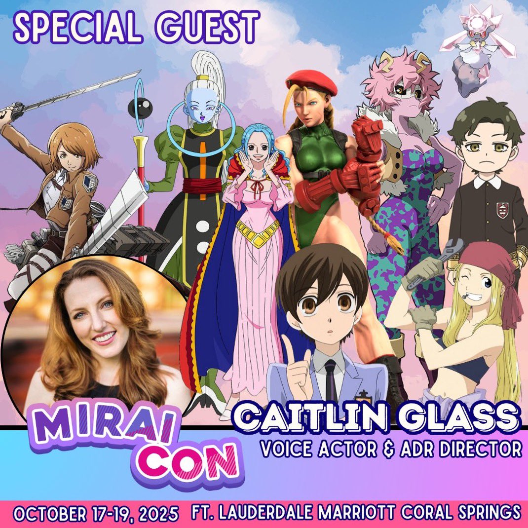 If you are a fan of #apothecarydiaries meet <a href="/KitsuneSqueak/">Emi Lo 🔜 Miraicon</a> and <a href="/caitlinsvoice/">Caitlin Glass</a> at <a href="/miraiconfl/">Miraiconfl</a> this fall. They are both also in #MyHeroAcademia. Get your tickets today at miraiconvention.com/tickets
