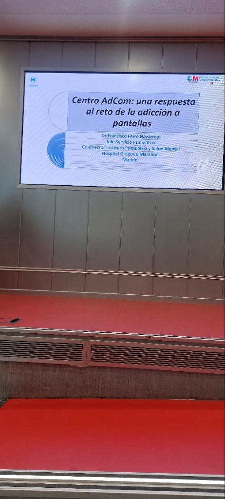 FERMAD Vive Contigo (@plataformfermad) on Twitter photo La vida on line. Más allá de las pantallas.
El dr. Francisco Ferré #AdCom <a href="/maranon_ips/">IPSMarañón</a> expone.
#XXXIIJornadasFamiliayAdicciones
#FERMADViveContigo
En <a href="/Fundacion_ONCE/">Fundación ONCE</a> La vida on line. Más allá de las pantallas.
El dr. Francisco Ferré #AdCom <a href="/maranon_ips/">IPSMarañón</a> expone.
#XXXIIJornadasFamiliayAdicciones
#FERMADViveContigo
En <a href="/Fundacion_ONCE/">Fundación ONCE</a>