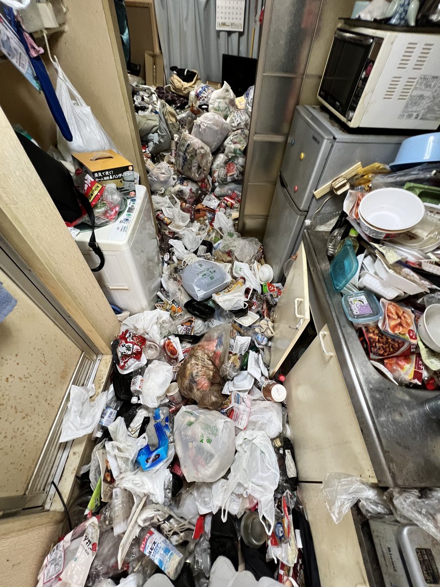 ここのゴミ屋敷は無事終わりました🔚