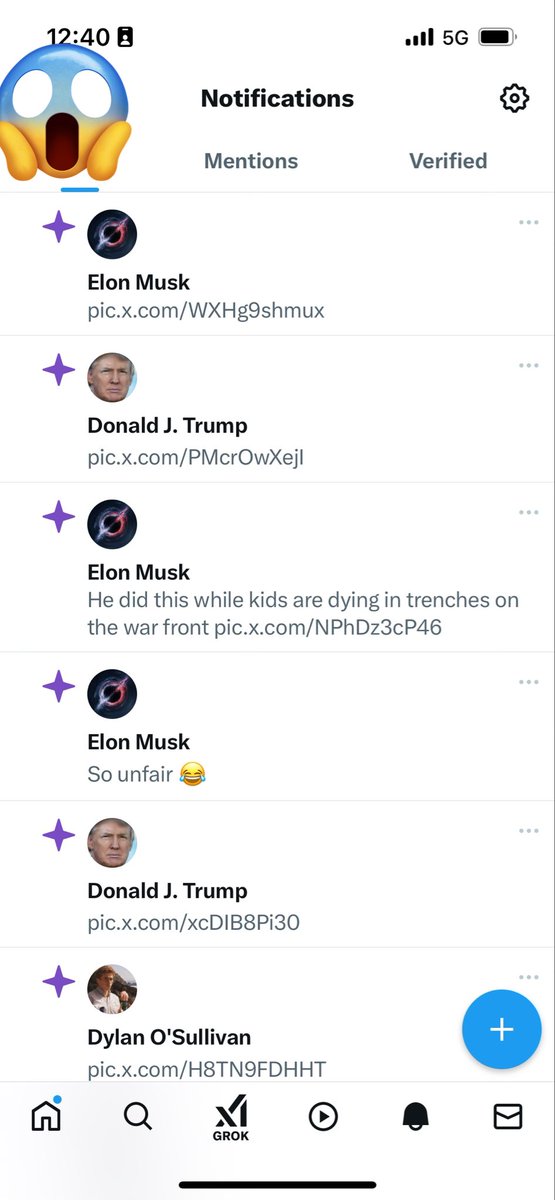 X: our algorithm is not biased

The algorithm of a freshly created account: