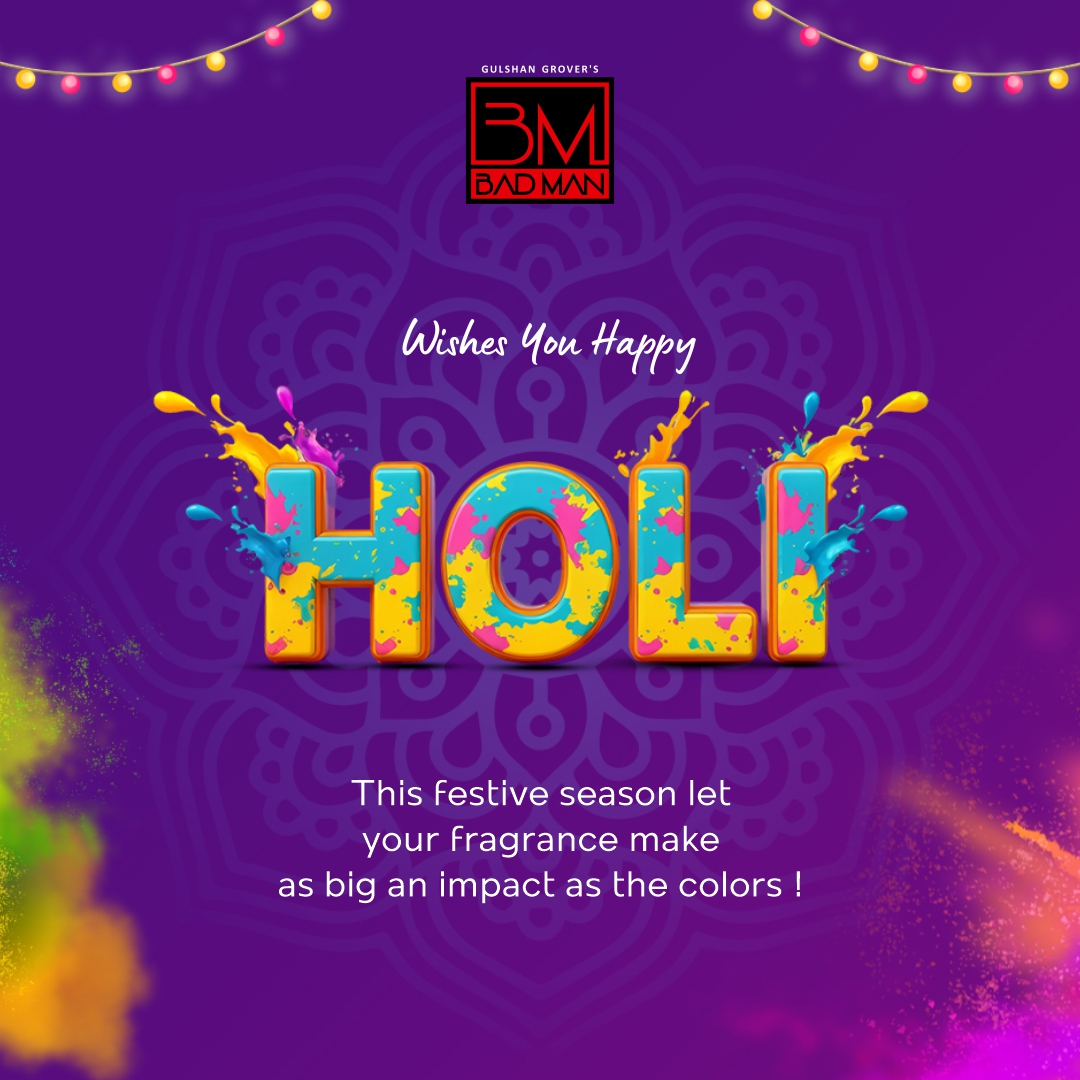 Let the colors of joy, love, and happiness brighten your life! ✨ Badman wishes you a vibrant and safe Holi! 🌈

#Badman #BadmanGrooming #Holi #Holi2025 #HappyHoli #HappyHoli2025 #FestivalofColors
