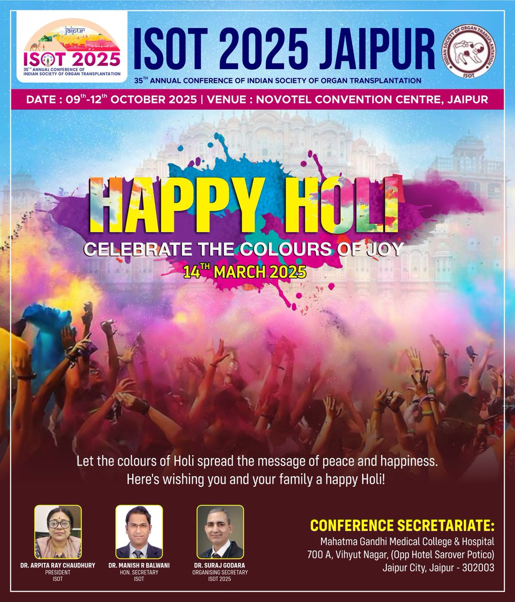 Happy Holi ⁦<a href="/balwani__manish/">Manish Balwani</a>⁩