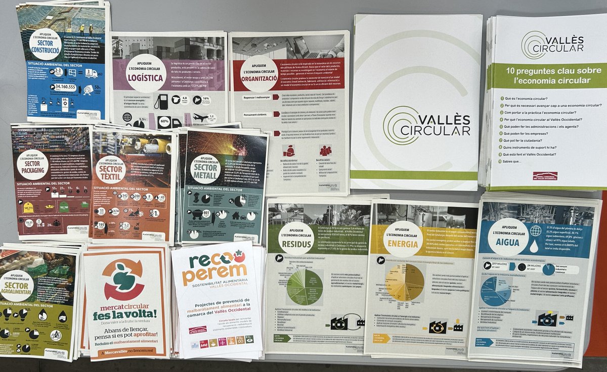 📢FIRA FORMACIÓ I TREBALL DE SABADELL 2025
🗓️Del 12 al 15 de març l'alumnat del Vallès Occidental ens trobarà fent divulgació i orientació de les 🔎vocacions professionals industrials i sobre ♻️l'Economia Circular aplicada a diferents sectors.