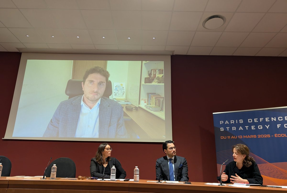 Fascinating discussions on #middleeast today at the #PDSF2025. Thank you <a href="/margothaddad/">✦ Margot Haddad ✦</a> and <a href="/JeanLoupSamaan/">Jean-Loup Samaan</a>!