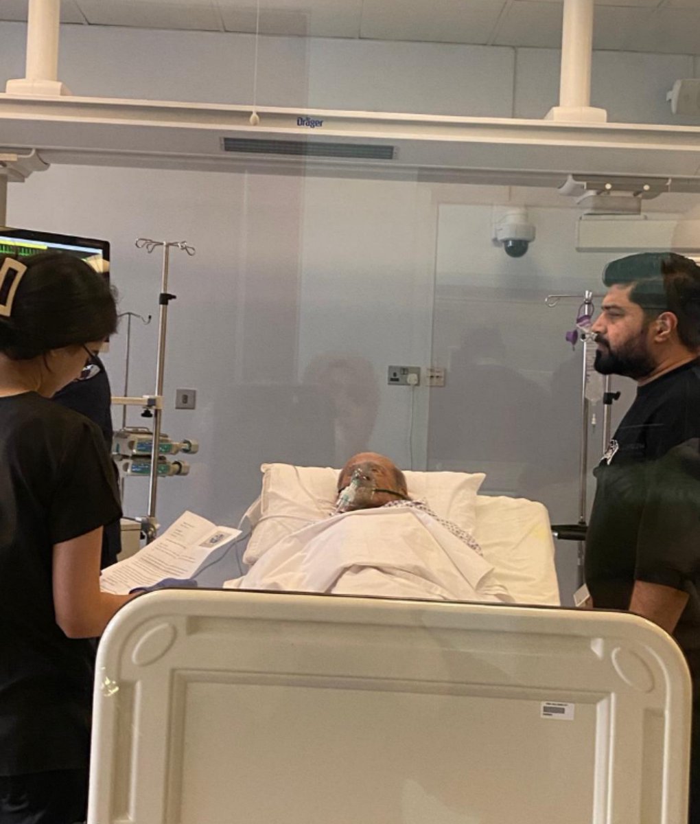 REALFLESHMASKS's tweet image. realfleshmasks.com the geezer in action in a medical center in Dubai . Thanks to the customer for sharing . #sim #simulation #medicalsimulation #siliconemask #realisticmask #realfleshmasks
