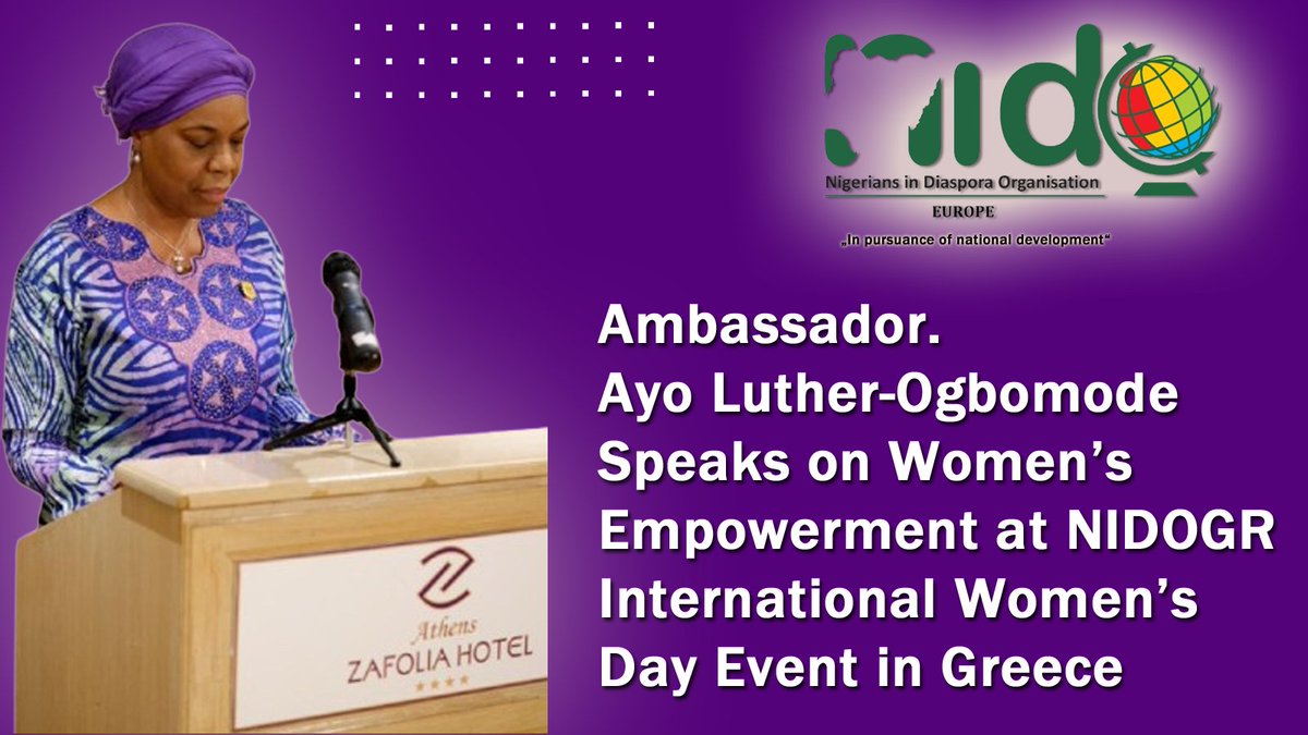 Nigerians in Diaspora Org. Europe (NIDOE) (@nidoeurope1) on Twitter photo #NIDOE #NIDOWomensDay #StrongAfricanWomen #StrongAfricanWomen #NIDOUKC #NIDOIR #SupportOurWomen #WomenOfExcellence #NIDOWorldwide #NIDOG #IWD2025 #InternationalWomensDay #WomenInLeadership #NigerianWomen <a href="/NatashaAkpoti/">Natasha Akpoti</a> <a href="/abikedabiri/">abikedabiri</a> #NIDOE #NIDOWomensDay #StrongAfricanWomen #StrongAfricanWomen #NIDOUKC #NIDOIR #SupportOurWomen #WomenOfExcellence #NIDOWorldwide #NIDOG #IWD2025 #InternationalWomensDay #WomenInLeadership #NigerianWomen <a href="/NatashaAkpoti/">Natasha Akpoti</a> <a href="/abikedabiri/">abikedabiri</a>