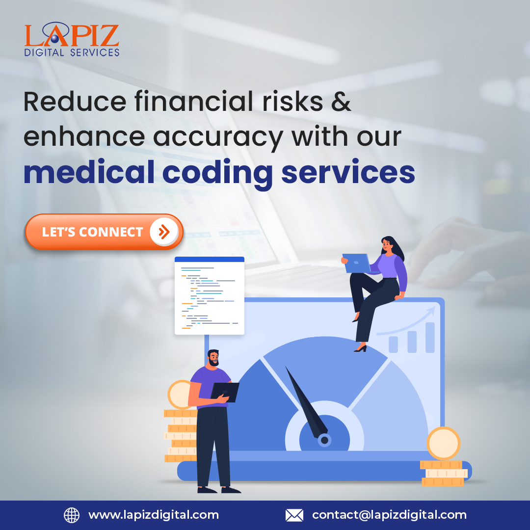 lapizweb's tweet image. Reduce financial risks & enhance accuracy with our #medicalcodingservices
Let's connect lapizdigital.com/healthcare-serโฆ
#MedicalCoding #HealthcareRevenueCycle #HIPAACompliance #RCM #MedicalBillingAndCoding #AccurateCoding #CodingExperts #MedicalCompliance #HealthIT #Lapizdigitalservices