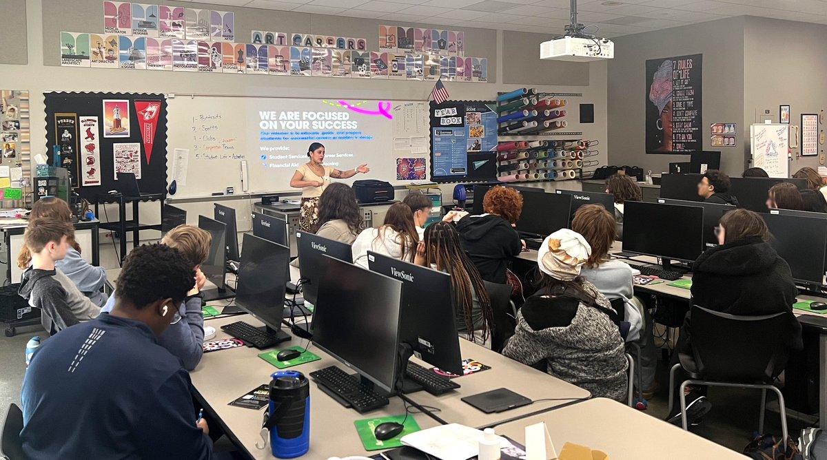 Alex Dunfee (@ms_dunfee) on Twitter photo Thank you to Ashley from <a href="/themodernedu/">The Modern College of Design</a> for sharing everything The Modern has to offer to our <a href="/PennPride365/">Penn High School</a> graphic design students! Ashley was the best and my students really enjoyed her presentation. #GraphicDesign 🎨🖥️ Thank you to Ashley from <a href="/themodernedu/">The Modern College of Design</a> for sharing everything The Modern has to offer to our <a href="/PennPride365/">Penn High School</a> graphic design students! Ashley was the best and my students really enjoyed her presentation. #GraphicDesign 🎨🖥️