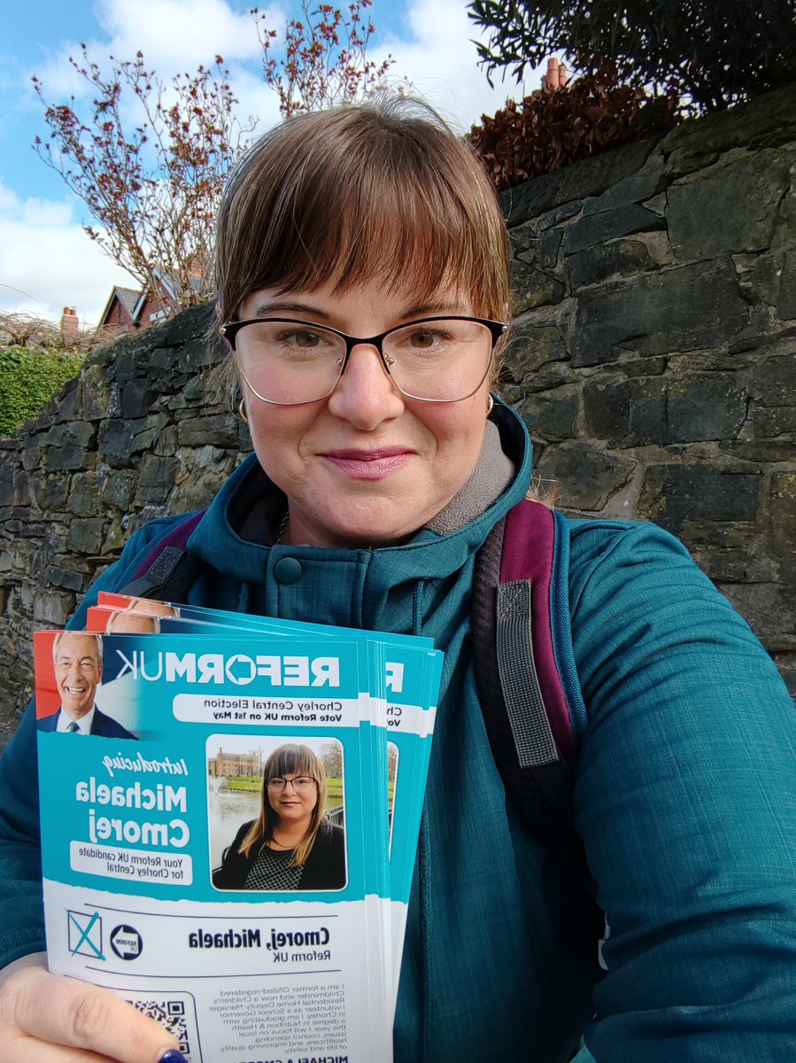 Michaela Cmorej (@michaela_uk) on Twitter photo I want to say a huge thank you to all the volunteers who came to support me with the leafleting today. ☺️ Massive thanks to <a href="/ReformChorleyUK/">ReformUK Chorley</a>. There is still lots to do to cover the #Chorley area. 🙂 #ReformUK <a href="/ReformDaily_/">The Reform Daily</a> <a href="/reformparty_uk/">Reform UK</a> I want to say a huge thank you to all the volunteers who came to support me with the leafleting today. ☺️ Massive thanks to <a href="/ReformChorleyUK/">ReformUK Chorley</a>. There is still lots to do to cover the #Chorley area. 🙂 #ReformUK <a href="/ReformDaily_/">The Reform Daily</a> <a href="/reformparty_uk/">Reform UK</a>