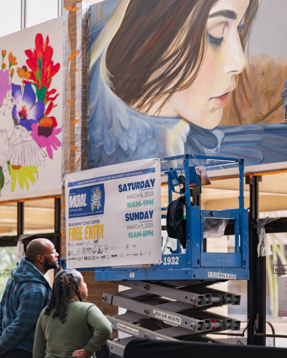 🤩 Mural Festival 2025 was a hit! 
Which new mural is your favorite? 

#visitbeaumonttx
