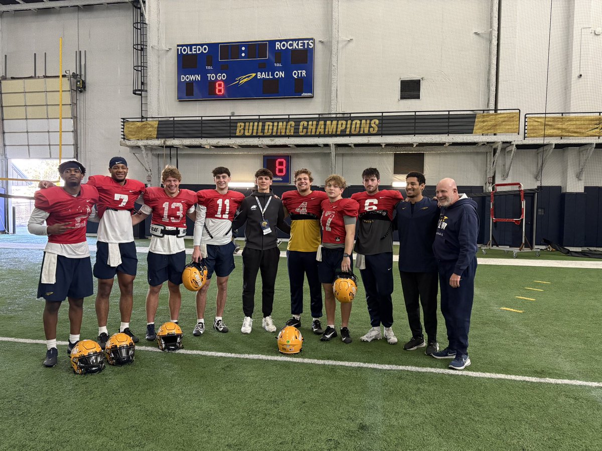 Garrett Fraley 2028 QB Dual Threat (@garrettfraley6) on Twitter photo Great visit today at the University of Toledo! Thank you <a href="/ToledoQBs/">Robert Weiner</a> for inviting me out. Had a great time learning about the program. Great visit today at the University of Toledo! Thank you <a href="/ToledoQBs/">Robert Weiner</a> for inviting me out. Had a great time learning about the program.