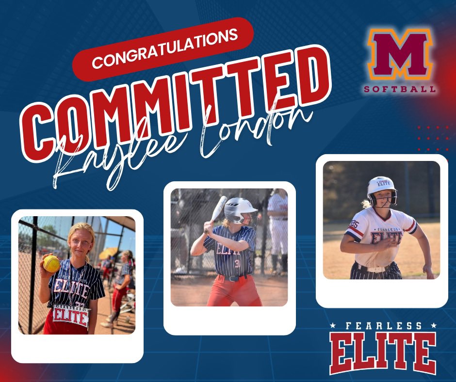 Fearless Elite (@befearlesselite) on Twitter photo Congrats to our Kaylee London! Maryville is getting another good one!
<a href="/MCScotsSB/">Maryville College Softball</a> Congrats to our Kaylee London! Maryville is getting another good one!
<a href="/MCScotsSB/">Maryville College Softball</a>