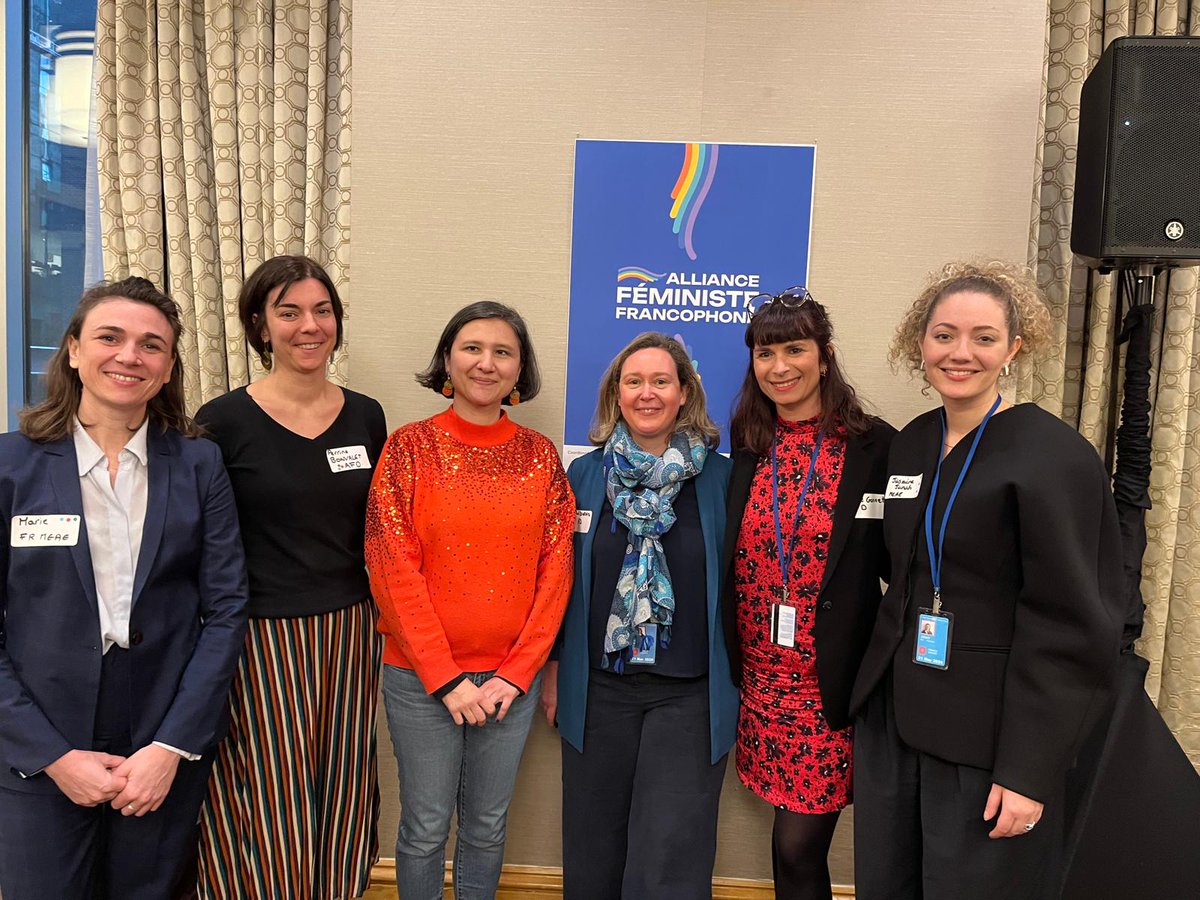 Agence Française de #Développement (AFD) 🇫🇷 🇪🇺 (@afd_france) on Twitter photo Lancement de l’Alliance féministe francophone en marge de la #CSW69
💬<a href="/JulieGonnet/">Julie Gonnet</a>, Responsable adjointe de la division Lien social rappelle : "Nous sommes fières de soutenir cette initiative emblématique de la diplomatie 🇫🇷 aux côtés de <a href="/francediplo/">France Diplomatie 🇫🇷🇪🇺</a>. Face à la montée des Lancement de l’Alliance féministe francophone en marge de la #CSW69
💬<a href="/JulieGonnet/">Julie Gonnet</a>, Responsable adjointe de la division Lien social rappelle : "Nous sommes fières de soutenir cette initiative emblématique de la diplomatie 🇫🇷 aux côtés de <a href="/francediplo/">France Diplomatie 🇫🇷🇪🇺</a>. Face à la montée des