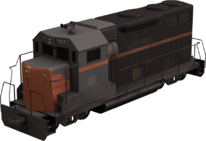 TraintrackMr's tweet photo. #TMTTCustoms 

The train from Team Fortress 2. Yes for real!

Special thanks to @tyardstudios for the print! https://t.co/54nClA2lHI