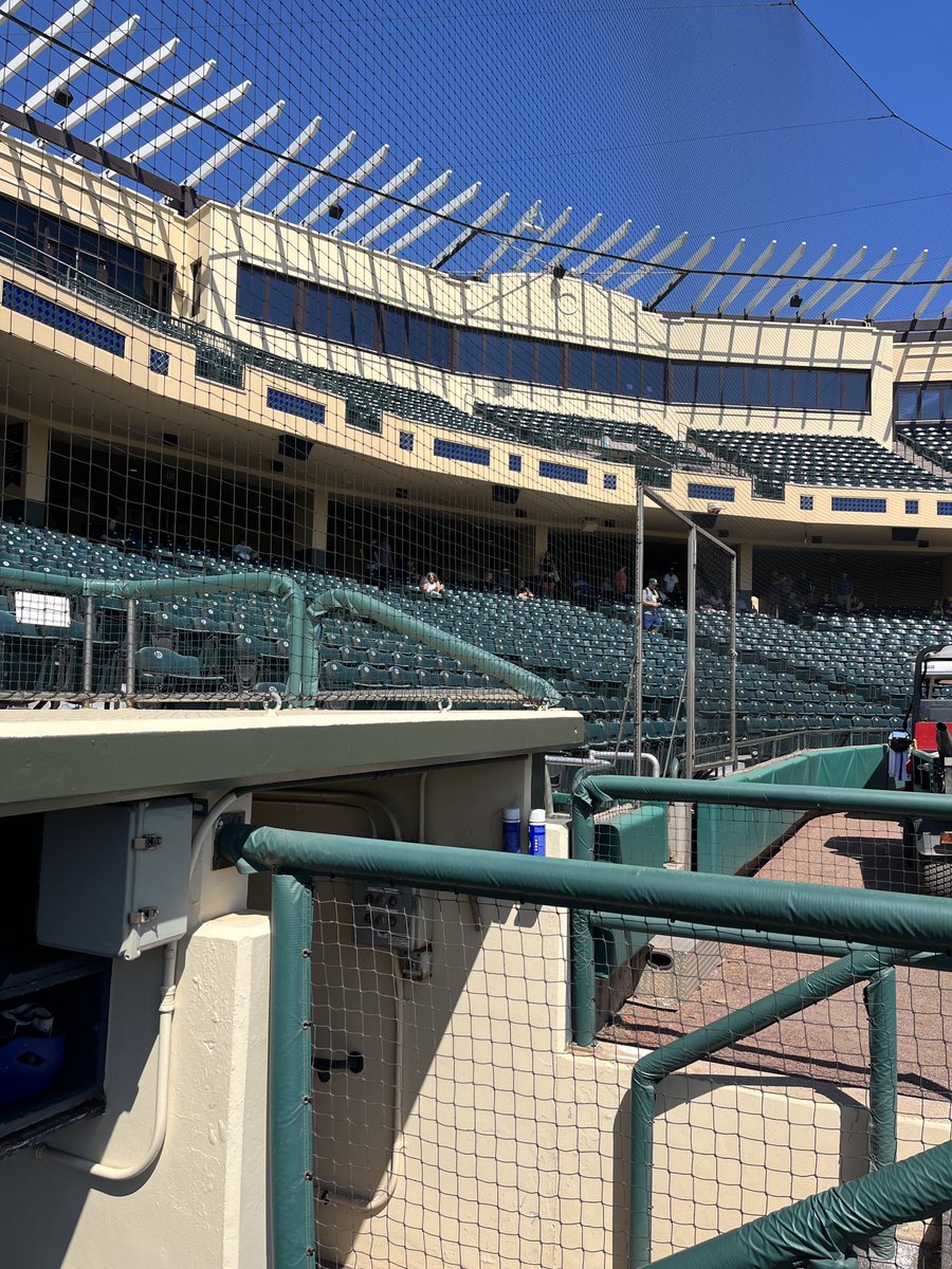 Not a bad place to play a DH today. #WideWorldOfSports