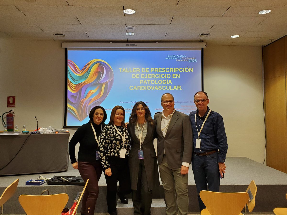 Gracias por la oportunidad 🫀
<a href="/preventiva_SEC/">Cardiología Preventiva</a> 

Gracias por el apoyo💪🏽
 @aefcardio

Gracias por la confianza 🧑🏻‍⚕️ 🫶🏽<a href="/PatriciaPalau1/">Patrícia Palau</a> <a href="/davidcalle1390/">David González Calle</a> 

Gracias a todos por venir 
"Taller Lleno"🏋🏻‍♀️🚴🏻‍♂️

Empieza Fuerte🔝 🔝 🔝
Reunión de <a href="/preventiva_SEC/">Cardiología Preventiva</a> 

Ahora a disfrutarlo con amigos!