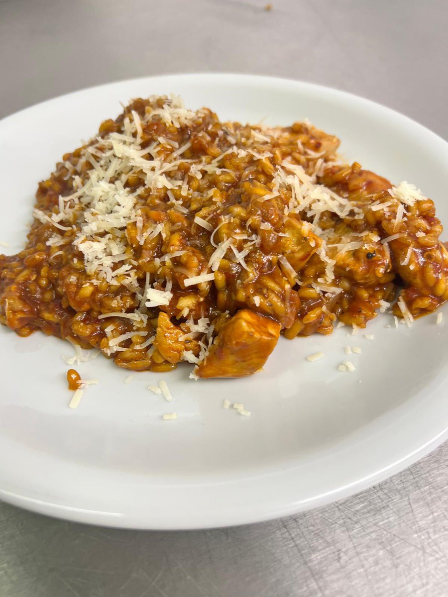 #Greatbakes and cooking skills at Enterprise this week! Chorizo risotto and Marble cake have been on the menu 😋