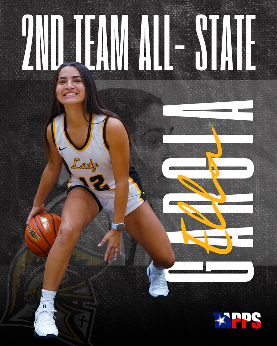 CoachLMarshall's tweet photo. Congratulations to Ella Garcia on being selected 2nd Team All-State.

•UNANIMOUS 1st Team All-District 
•Tournament MVP 
•2x All Tournament 
•1000 Career Points 

20.9 Points
6.4 Rebounds
3.9 Assists
3.8 steals/ game
@LarissaLiska @reycastillo361 @TXPSbasketball https://t.co/xVj5ukDUKe