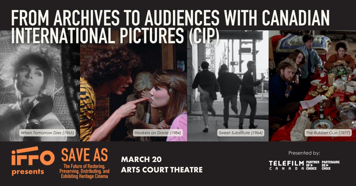 We’ll be at <a href="/IFFOttawa/">International Film Festival of Ottawa (IFFO)</a> and <a href="/Telefilm_Canada/">Telefilm Canada</a>'s SAVE AS a week from today for a screening of our new WINTER KEPT US WARM restoration and two panels on CIP’s first four years. Here’s an overview of those four years, with glimpses of several upcoming releases: youtu.be/IyoXjAO2KVM