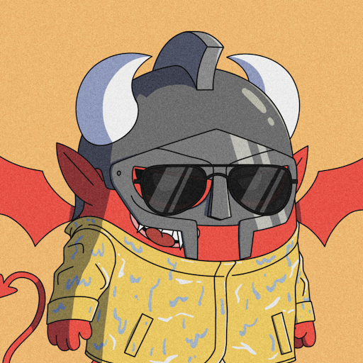 Got me a $luci MF Doom NFT