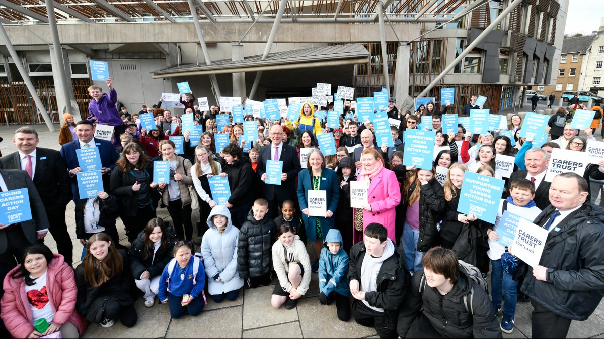 Carers Trust (@carerstrust) on Twitter photo It’s #YoungCarersActionDay this week. So we’re delighted to see the surge in political support for the Young Carers Covenant with the Scottish Govt becoming the first Govt in the UK to sign.
Find out more: bit.ly/3FFqMer
<a href="/scotgovhealth/">Scot Gov Health</a> It’s #YoungCarersActionDay this week. So we’re delighted to see the surge in political support for the Young Carers Covenant with the Scottish Govt becoming the first Govt in the UK to sign.
Find out more: bit.ly/3FFqMer
<a href="/scotgovhealth/">Scot Gov Health</a>