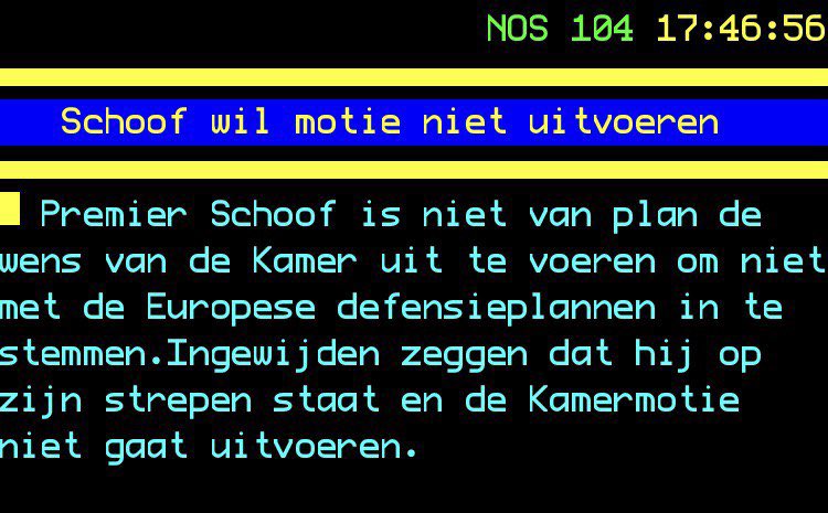 Ik moest dit 3x lezen, maar kan het nog steeds niet geloven.

De ongekozen #Schoof die de meerderheid van de Kamer, en een meerderheid van de coalitie, gewoon keihard negeert.