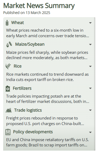 AMIS Weekly Compiled Summary of Market News – 13/03/2025    
👉 Now available on the AMIS website homepage: amis-outlook.org/home