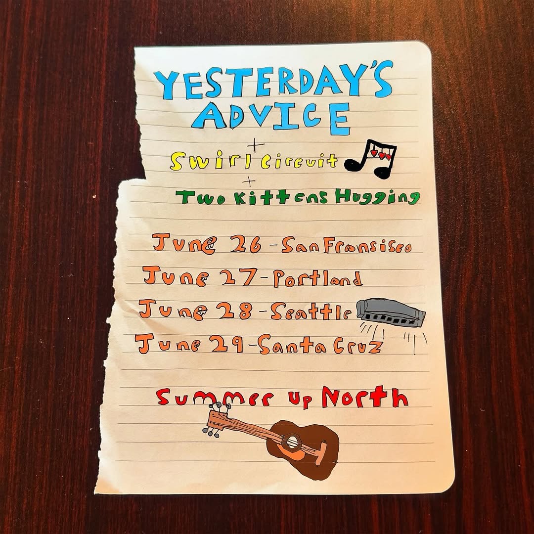 Yesterday’s Advice Announce Tour Dates SOUND IN THE SIGNALS