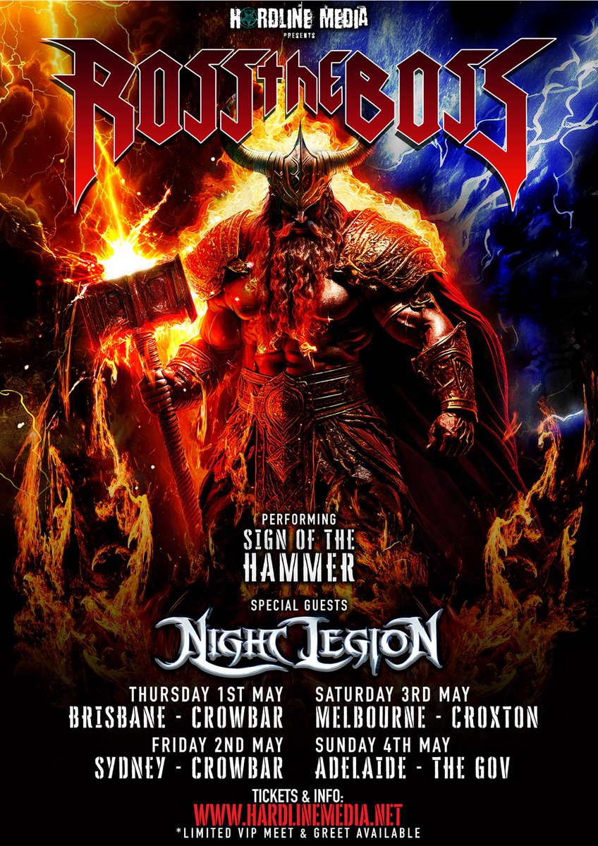 Upcoming Live Dates