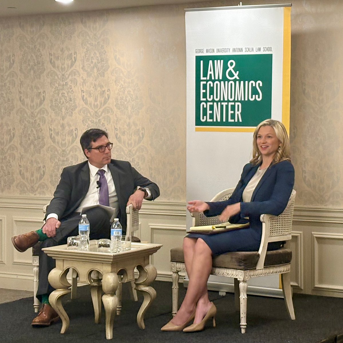 MasonLEC (@masonlec) on Twitter photo Thank you to <a href="/FTC/">FTC</a> Commissioner <a href="/MHolyoakFTC/">Melissa Holyoak</a> for joining Professor James Cooper of <a href="/georgemasonlaw/">Scalia Law School</a> <a href="/MasonLEC/">MasonLEC</a> <a href="/PrivEcon/">Program on Economics & Privacy</a> to discuss the limits and proper applications of the FTC’s unfairness authority in various contexts, including AI 🤖 and privacy 🔒
#ConsumerProtection #privacy Thank you to <a href="/FTC/">FTC</a> Commissioner <a href="/MHolyoakFTC/">Melissa Holyoak</a> for joining Professor James Cooper of <a href="/georgemasonlaw/">Scalia Law School</a> <a href="/MasonLEC/">MasonLEC</a> <a href="/PrivEcon/">Program on Economics & Privacy</a> to discuss the limits and proper applications of the FTC’s unfairness authority in various contexts, including AI 🤖 and privacy 🔒
#ConsumerProtection #privacy