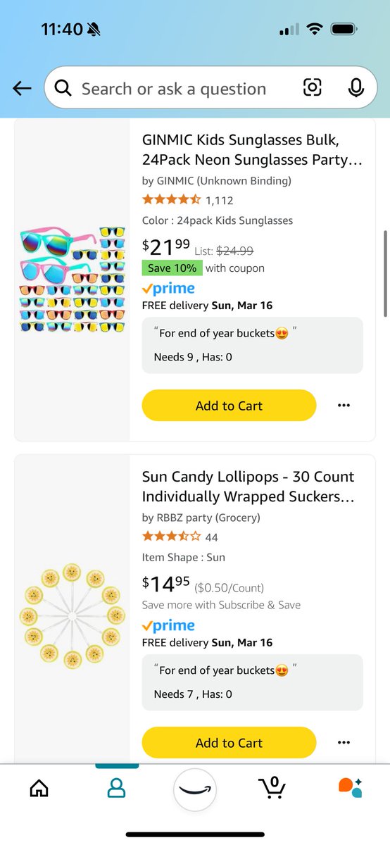 MsPerez1996's tweet image. Summer buckets will be sold to our students’ parents🩷These funds will go towards students incentives🫶I work at a title 1 school and I would love to make this possible for our Kindergartners❤️Gift cards will help with these purchases
Will you RT my list🙏
amazon.com/hz/wishlist/ls…