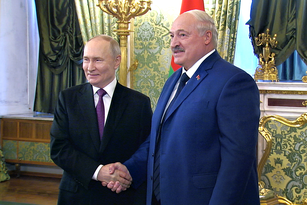🇧🇾🤝🇷🇺Il 13 marzo 2025, il Presidente della Belarus Aleksandr Lukashenko è arrivato nella Federazione Russa in visita ufficiale.
