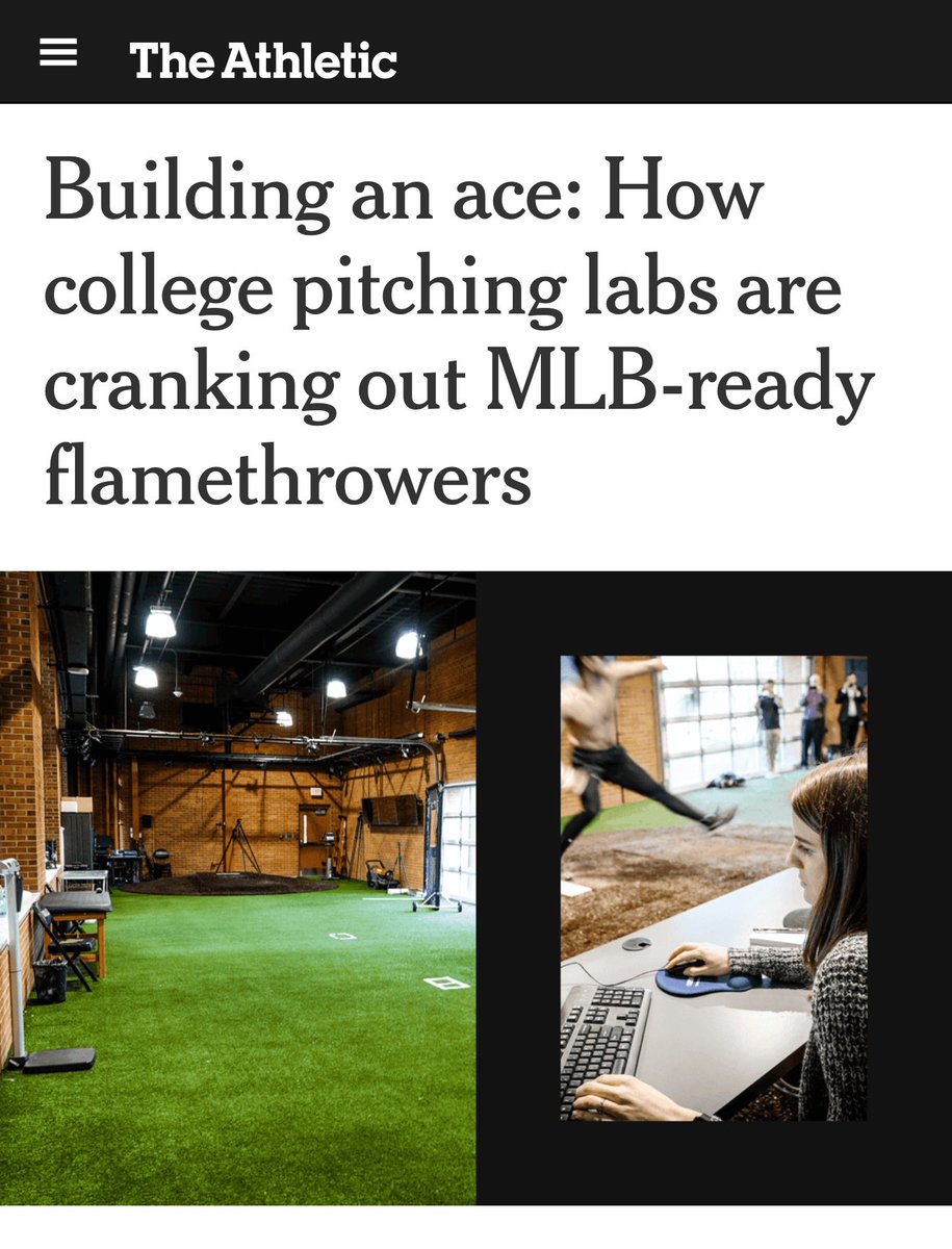 PresidentWente's tweet image. At @WakeForest, the intersection of academics and athletics gives student-athletes a competitive edge on the field and in life. Our state-of-the-art Pitching Lab, built on cutting-edge technology and expert analysis, has helped shape some of baseball’s top talent. I’m proud to…