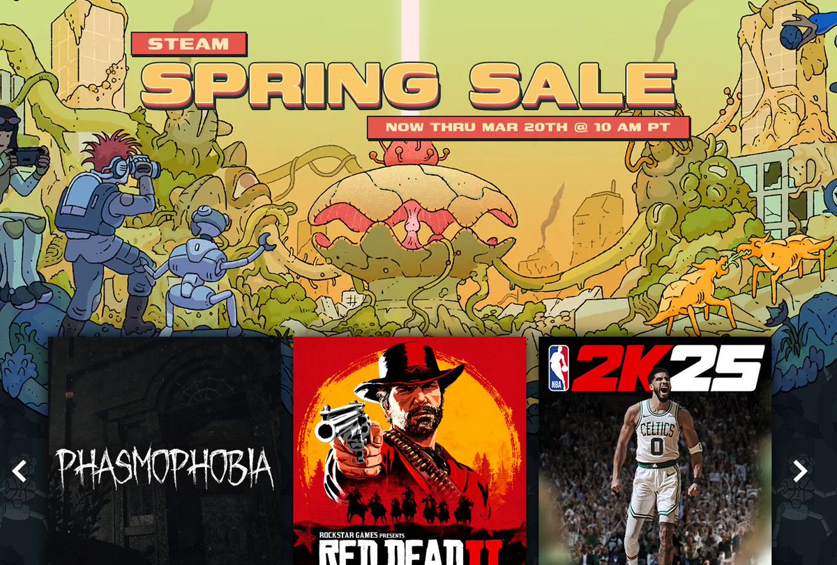 Wario64's tweet image. Steam Spring Sale buff.ly/RQKKOvQ