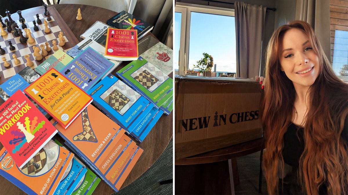 Last week, I voulenteered at a Norwegian prison to teach chess to the inmates. I shared my experience on social media, hoping to inspire others to volunteer at the prison. But I had not expected Grandmaster Jacob Aagaard to contact me and generously donate a huge collection of