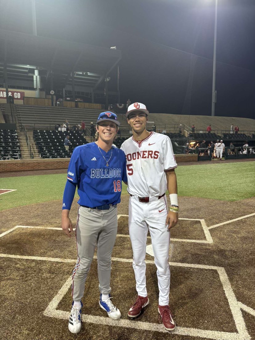 Ruston Baseball (@rustonbaseball) on Twitter photo A couple of former Bearcats squared off last night against each other, very proud of these two and what they have accomplished at the next level. Once a Bearcat, always a Bearcat! <a href="/CadePatterson13/">Cade Patterson</a> <a href="/DawsonWillis15/">Dawson Willis</a>
#GoDawgs #BoomerSooner #GoCATs A couple of former Bearcats squared off last night against each other, very proud of these two and what they have accomplished at the next level. Once a Bearcat, always a Bearcat! <a href="/CadePatterson13/">Cade Patterson</a> <a href="/DawsonWillis15/">Dawson Willis</a>
#GoDawgs #BoomerSooner #GoCATs
