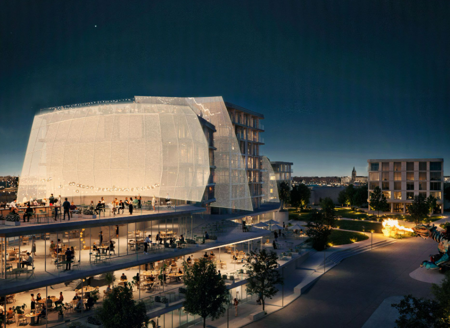 Equans_France's tweet photo. 🏢MIPIM 2025 : Aire Nouvelle, @ArpArchitecture  et @vdValkHotels  présentent un projet #hôtelier 4* et résidentiel à Calais, pour #dynamiser la Côte d'Opale, avec 140 chambres et + de 40 🏠.

Il créera plus de 100 #emplois et intègrera des solutions #durables. 
Rdv en 2029 ! 🚀