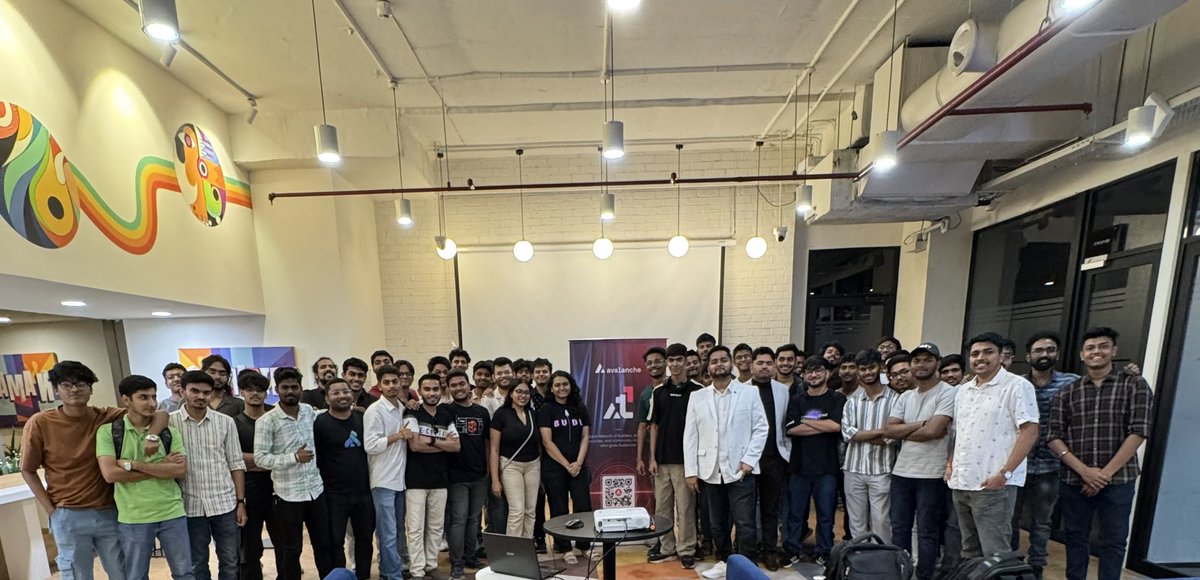 🔺Avalanche Connect Mumbai, India 🇮🇳

Looking to the next one with @team1IN &amp; <a href="/Avalanche_In/">Avalanche India</a> 

🔺doption