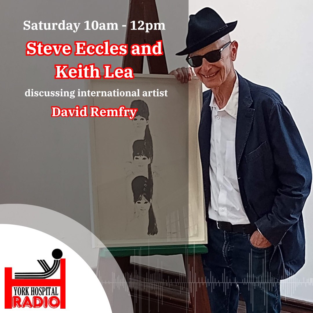 Join Keith Lea &amp; Steve Eccles on Saturday 10am-12 for great music and chat. At 10.30, hear what happened when Steve met international artist David Remfry, RA, whose first ever retrospective exhibition opens at Beverley Art Gallery on Saturday, 29 March!