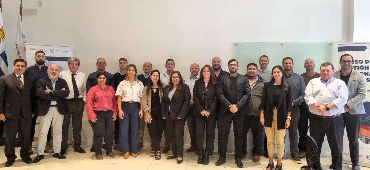 TrainForTrade@UNCTAD (@trainfortrade) on Twitter photo 🇺🇾🚢Inauguramos la 2ª promoción del Curso de Gestión Moderna de Puertos de <a href="/TrainForTrade/">TrainForTrade<a href="/UNCTAD/">UN Trade and Development</a></a> @UNCTAD, impulsando la formación en el sector portuario.
¡Felicitaciones a los nuevos participantes!
#GestiónPortuaria #Puertos #DesarrolloSostenible 🇺🇾🚢Inauguramos la 2ª promoción del Curso de Gestión Moderna de Puertos de <a href="/TrainForTrade/">TrainForTrade<a href="/UNCTAD/">UN Trade and Development</a></a> @UNCTAD, impulsando la formación en el sector portuario.
¡Felicitaciones a los nuevos participantes!
#GestiónPortuaria #Puertos #DesarrolloSostenible