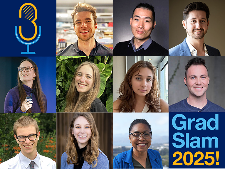Graduate Division (@ucsfgraddiv) on Twitter photo Meet the 2025 <a href="/ucsf/">UC San Francisco</a> Grad Slam finalists! Watch them compete on April 2 during Graduate Student Appreciation Week. 🏆 tiny.ucsf.edu/oaGlKK Meet the 2025 <a href="/ucsf/">UC San Francisco</a> Grad Slam finalists! Watch them compete on April 2 during Graduate Student Appreciation Week. 🏆 tiny.ucsf.edu/oaGlKK